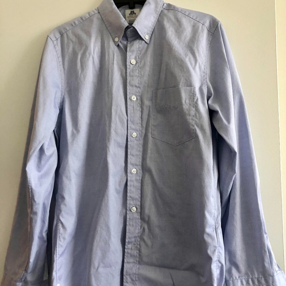 Thomas Mason for J.Crew Blue Button Down, Mens S